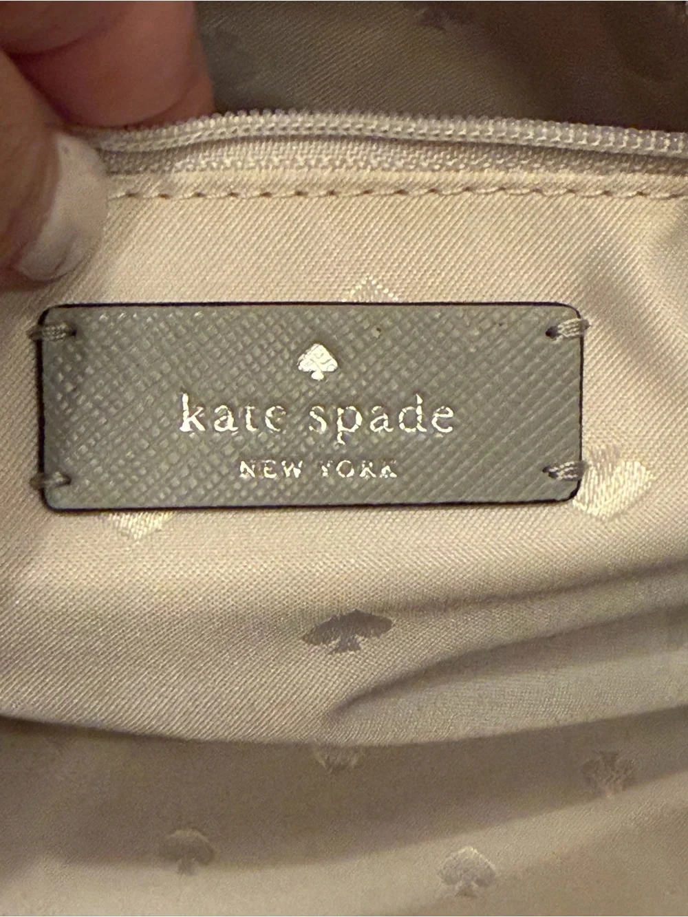 Kate Spade NWOT Colorblock Black/Grey Leather Top-Handle Crossbody Bag